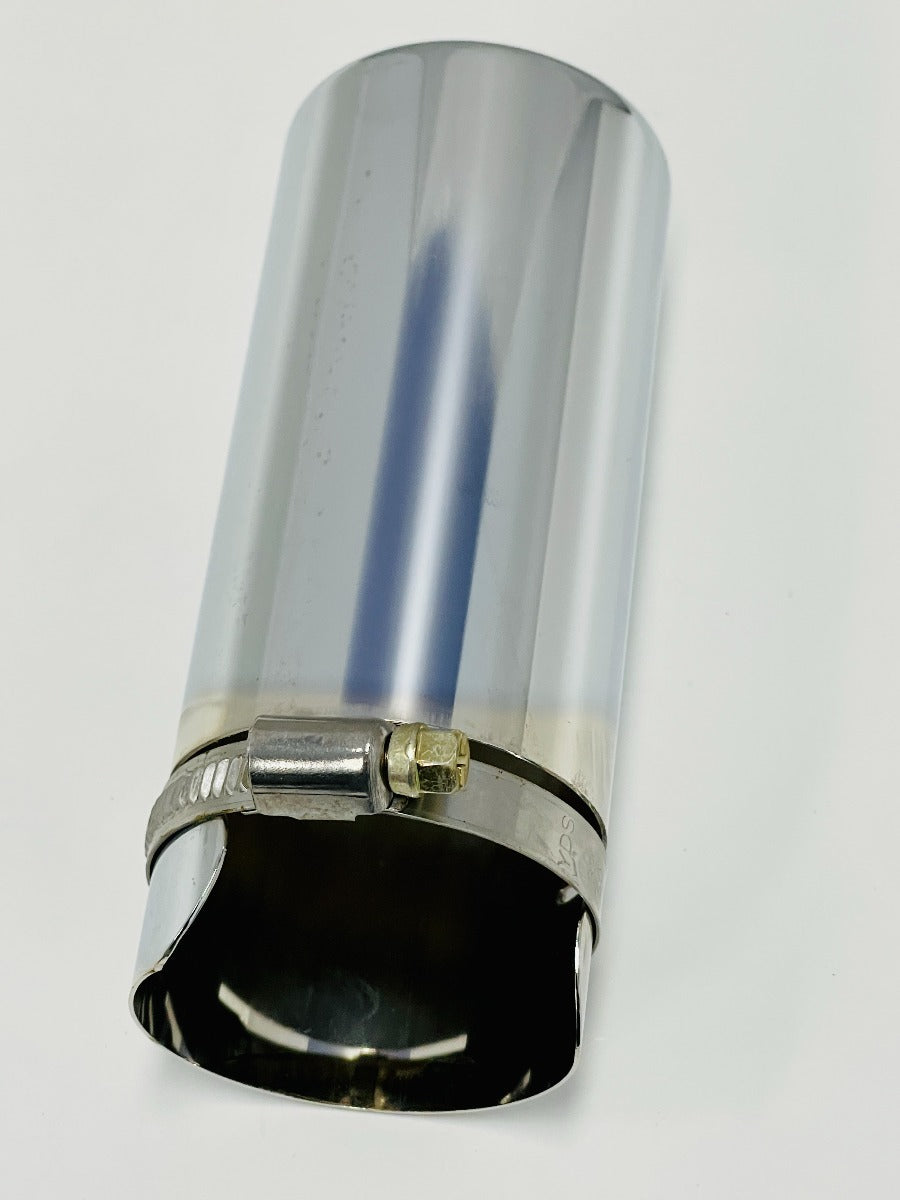Chrome Exhaust Tip Universal fits 30-42mm pipes*