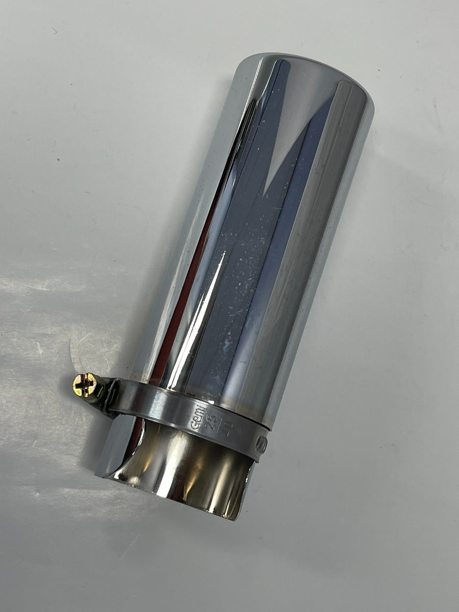 Chrome Exhaust Tip Universal fits 30-42mm pipes*