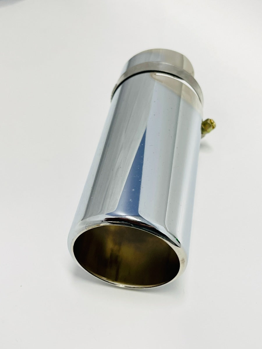 Chrome Exhaust Tip Universal fits 30-42mm pipes*