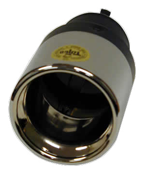 Chrome Exhaust Tip fits 45-61mm pipes*