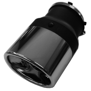 Sporty Chrome Exhaust Tip fits 35-52mm pipe