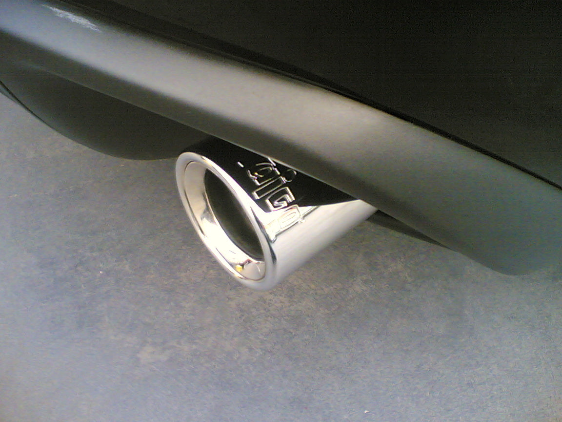 Chrome Exhaust Tip fits 40-49mm pipes*