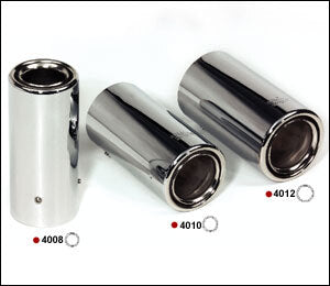Chrome Exhaust Tip fits 40-49mm pipes*