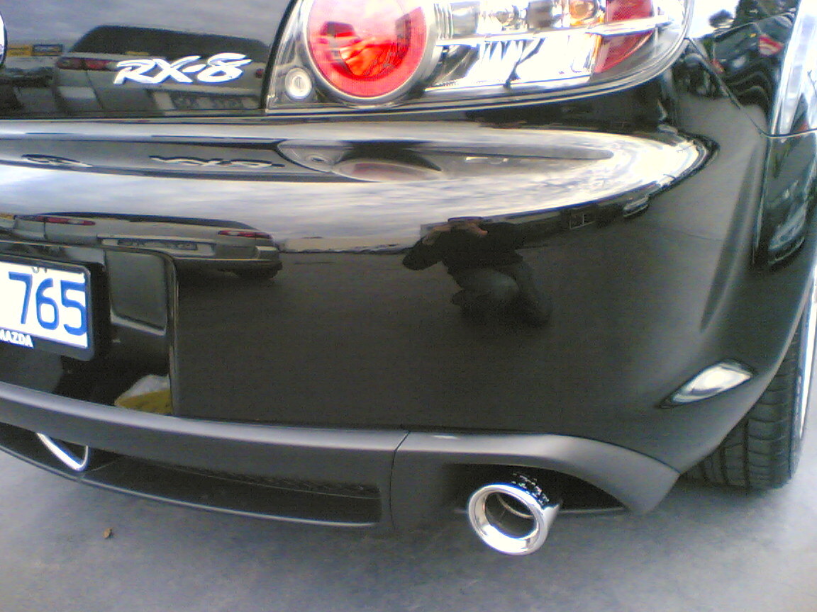 Chrome Exhaust Tip fits 40-49mm pipes*