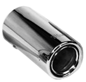 Chrome Exhaust Tip fits 48-65mm pipes