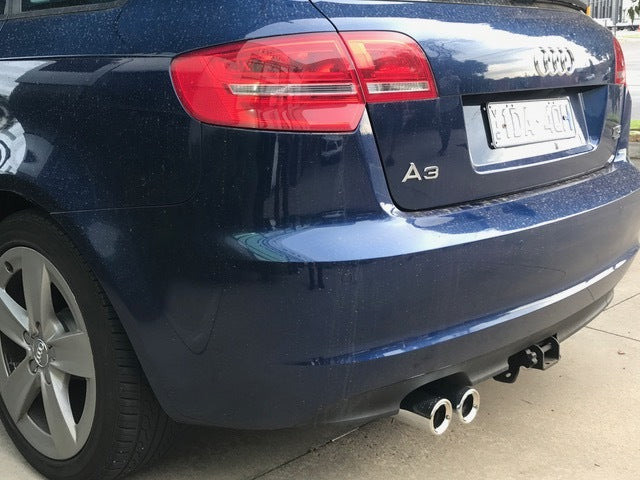 Chrome Exhaust Tip fits 45-72mm pipes