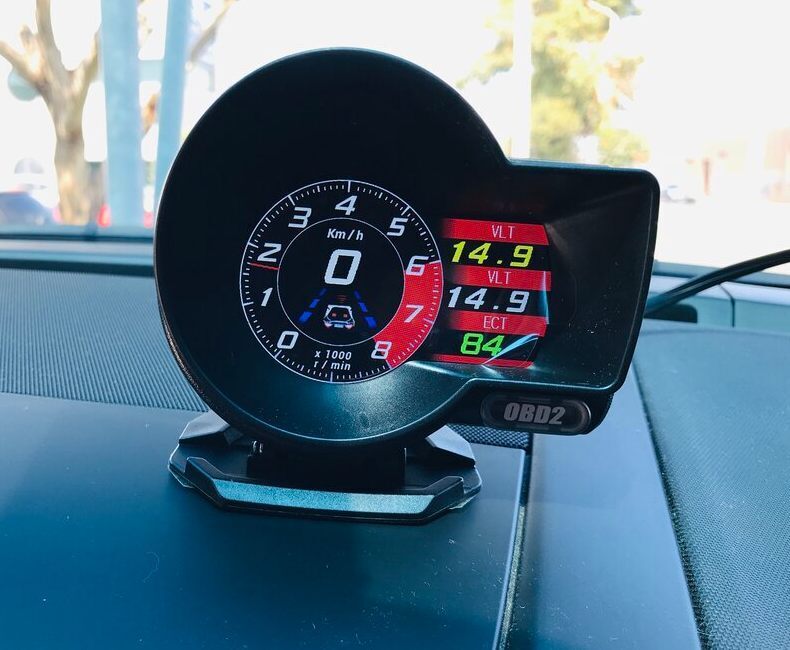 PARKSAFE Function Auto Gauge with ODB2