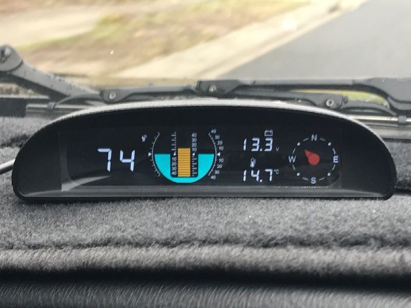 4WD Essential Safety Instrument HUD GPS Speedo Display