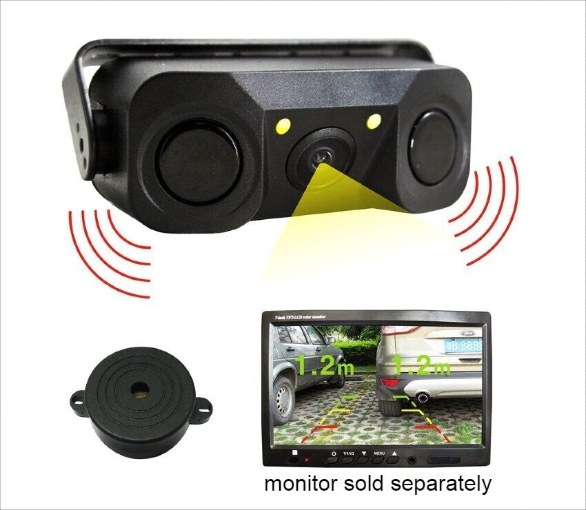 PARKSAFE All In One Reverse Camera & Parking Sensor Kit