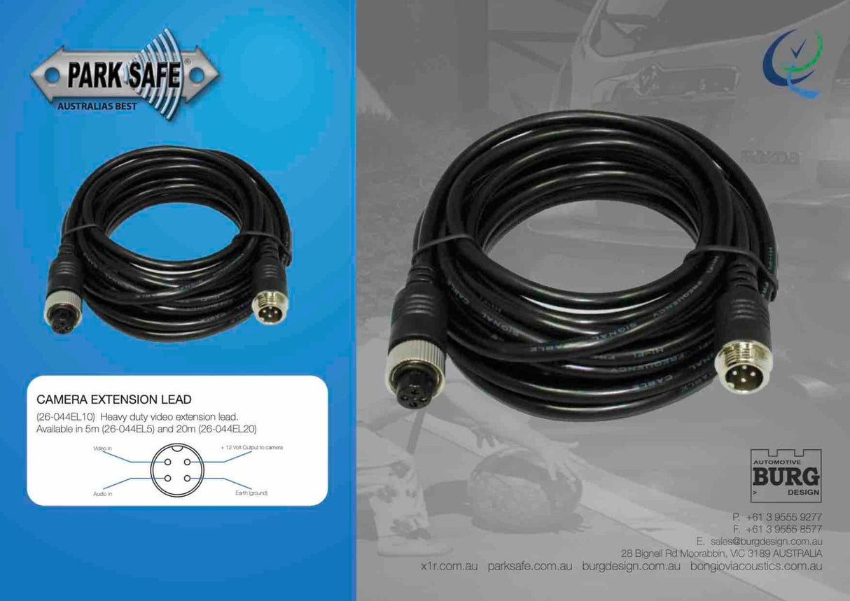 Reversing Camera + LED Spot Light All in One