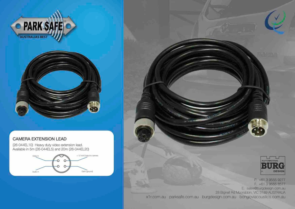 Rear Camera and 7" Monitor System >