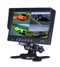 Rear Camera + 7" Quad Screen Monitor System >