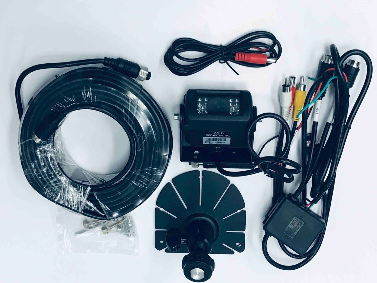 Rear Camera + 7" Quad Screen Monitor System >