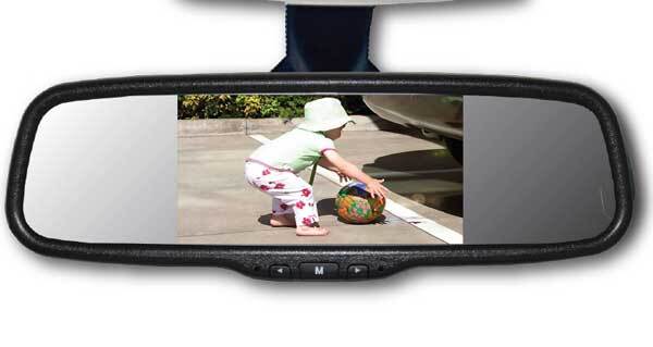 Reversing Camera Mirror Monitor Fits VW Models