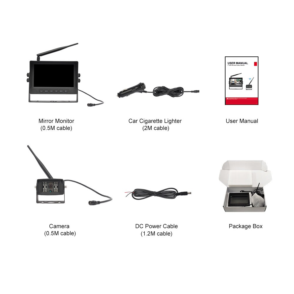 PARKSAFE Wireless AHD Rear Camera System