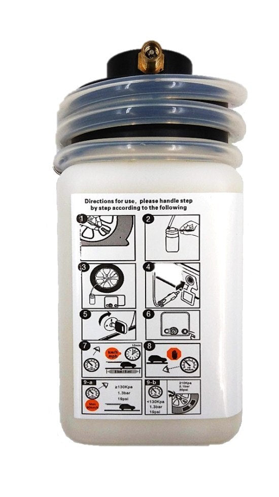 PARKSAFE Tyre Compressor Inflator & Repair Sealing Kit