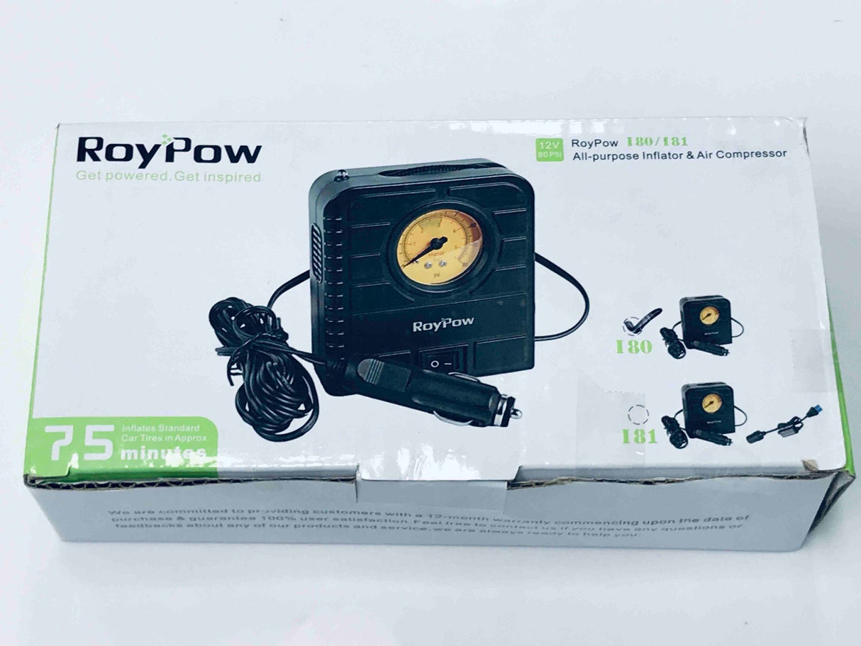 PARKSAFE Compact Tyre Air Compressor Pump