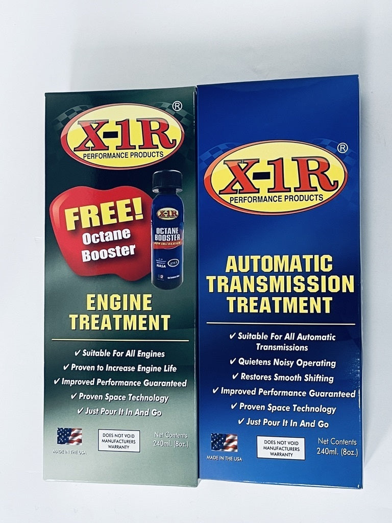 X1R Engine Oil & Auto Transmission Protection Treatments + Bonus*