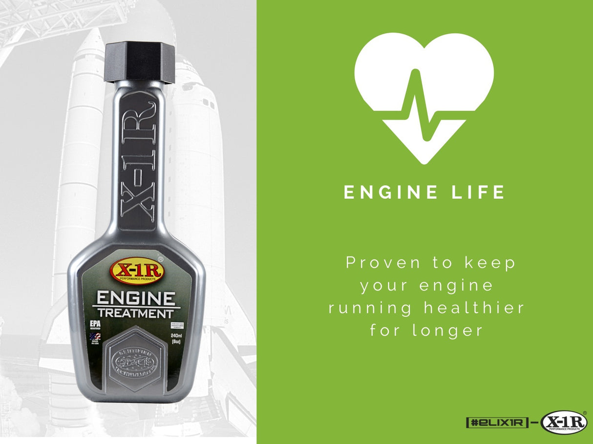 X1R Engine Oil & Manual Gear Box Treatments + FREE POWER BOOSTER*