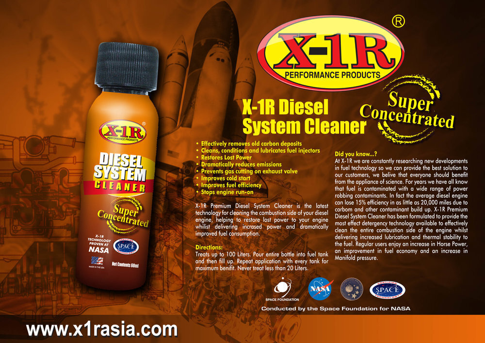 Diesel System Cleaner Concentrate 3x 60ml Trial Pack*