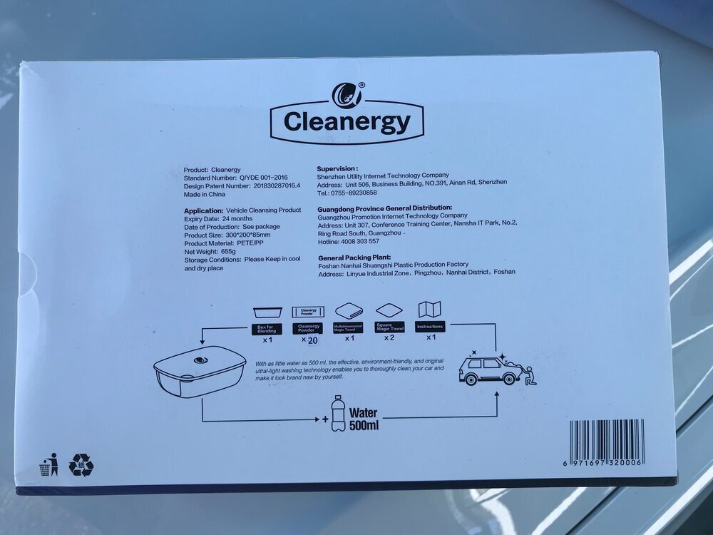 Portable Car Washing Detailing Kit