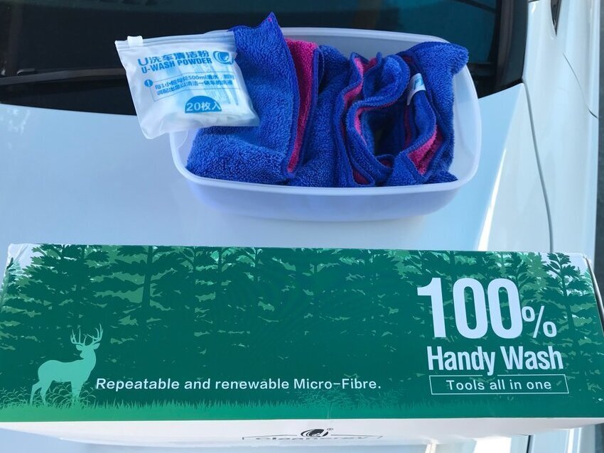 Portable Car Washing Detailing Kit