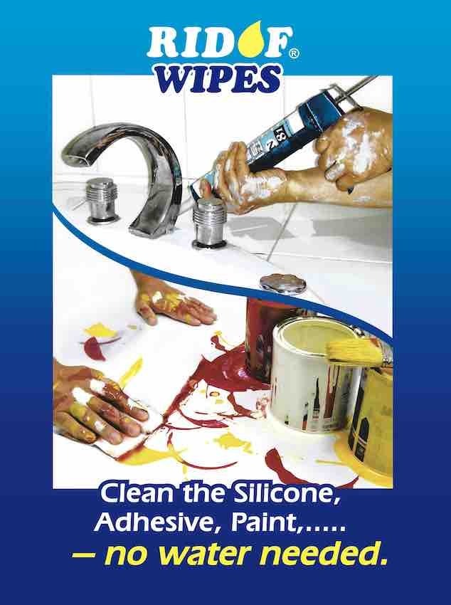 Multipurpose Cleaning 100 Wipes Pack By RIDOF