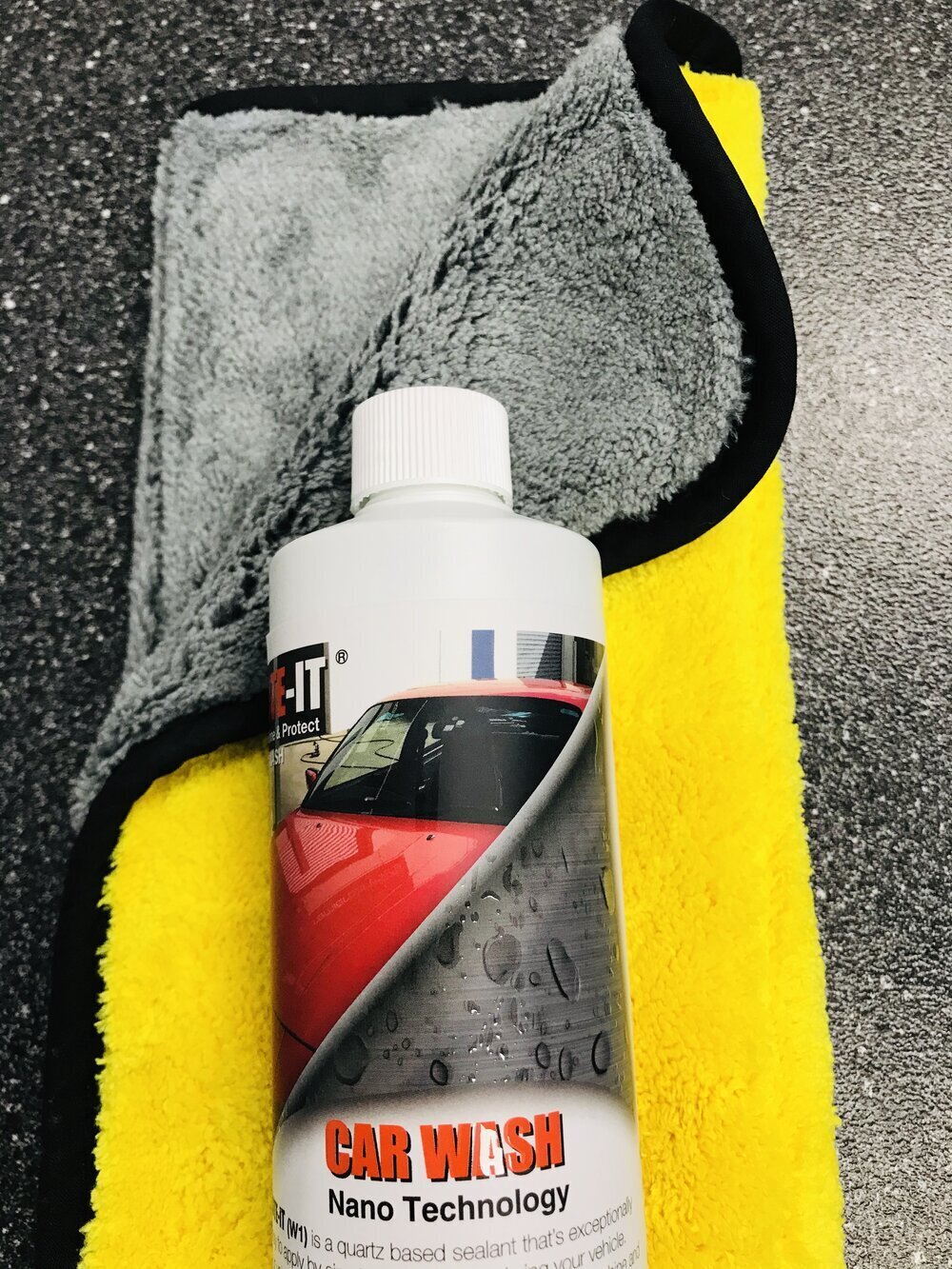 Snow Car Wash with Car Paint Protection by KOTE-iT