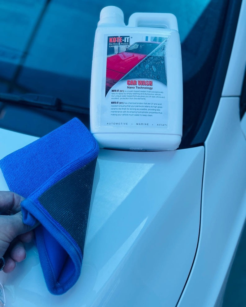 Snow Car Wash with Car Paint Protection by KOTE-iT