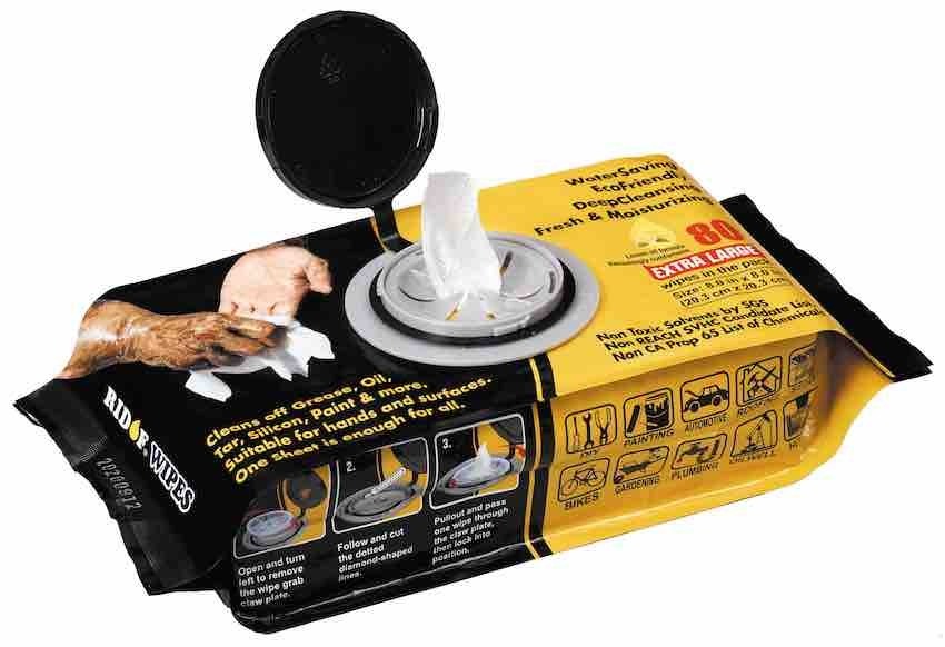 Antibacterial Multipurpose Cleaning Wipes 80 Pack By RIDOF