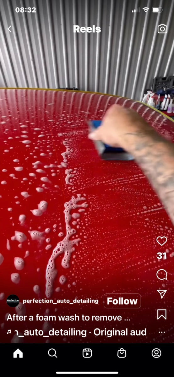 Car Wash Snow Foam Paint Treatment +Clay Bar *