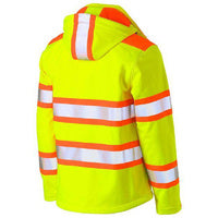 Bisley Taped Double Hi Vis Soft Shell Jacket