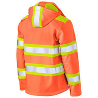 Bisley Taped Double Hi Vis Soft Shell Jacket