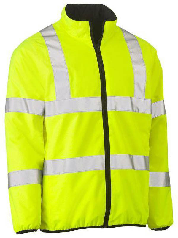 Bisley Taped Hi Vis Reversible Puffer Jacket