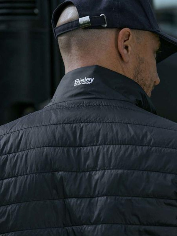 Bisley Taped Hi Vis Reversible Puffer Jacket