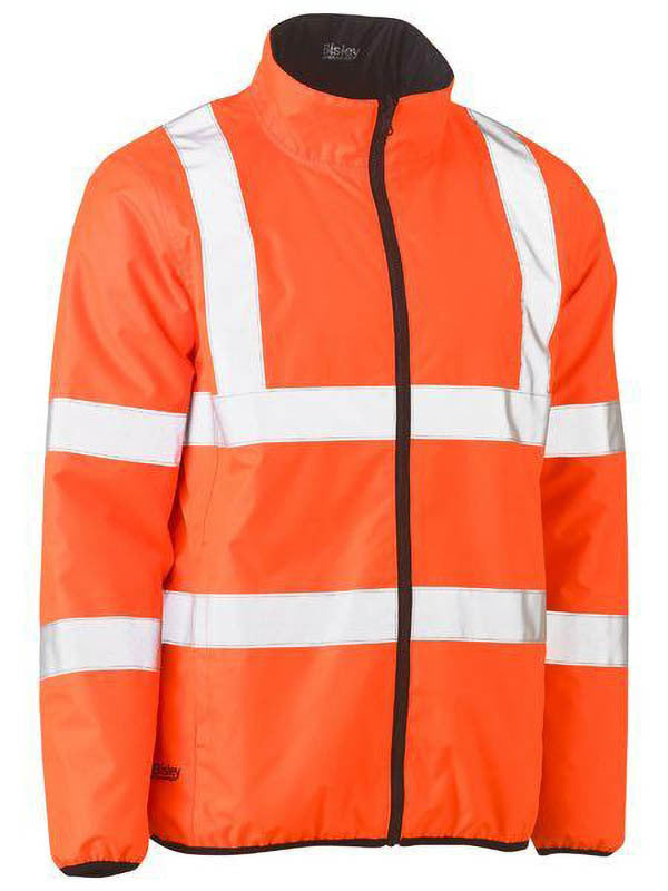 Bisley Taped Hi Vis Reversible Puffer Jacket