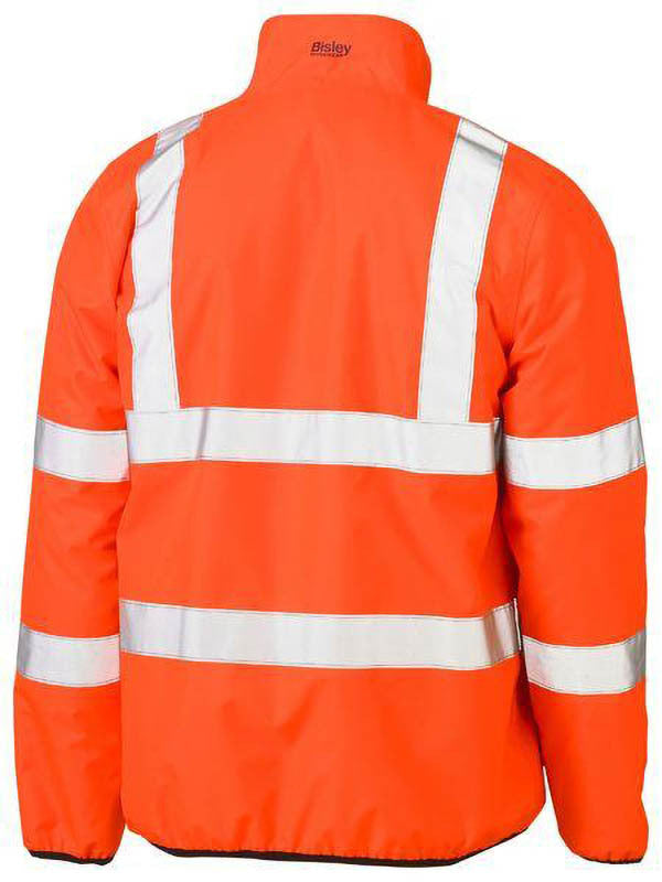 Bisley Taped Hi Vis Reversible Puffer Jacket