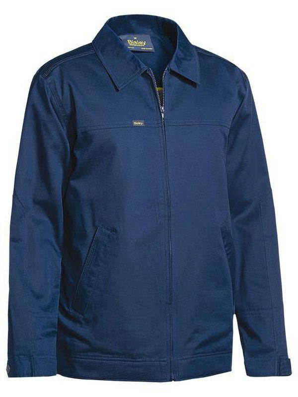 Bisley Drill Jacket With Liquid Repellent Finish