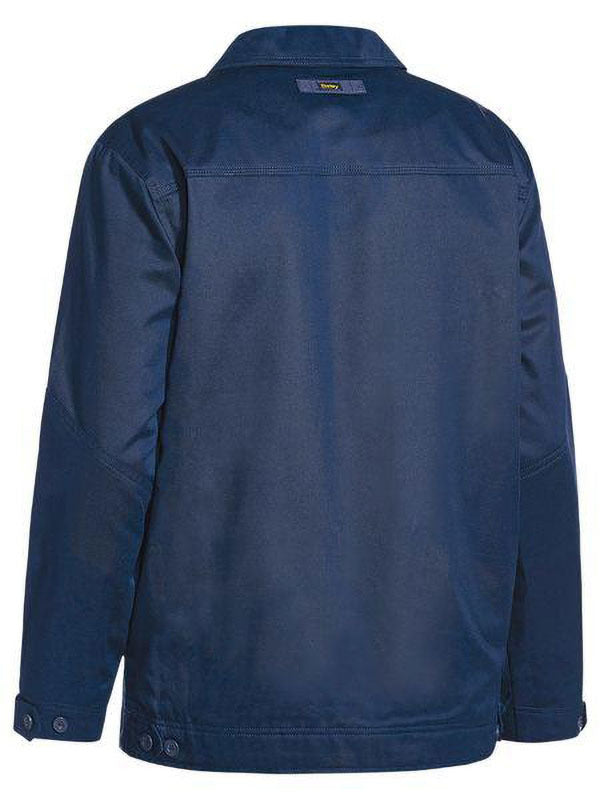 Bisley Drill Jacket With Liquid Repellent Finish