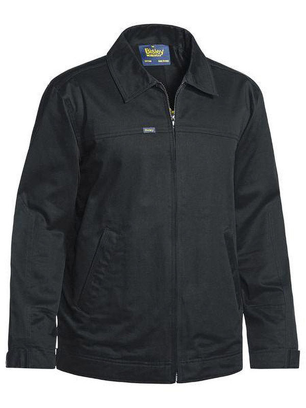 Bisley Drill Jacket With Liquid Repellent Finish