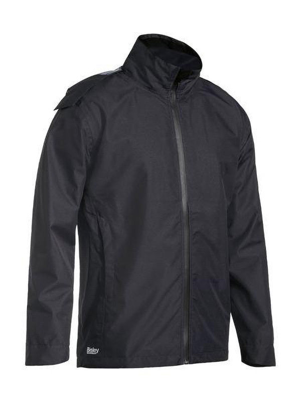 Bisley Lightweight Mini Ripstop Rain Jacket with Concealed Hood