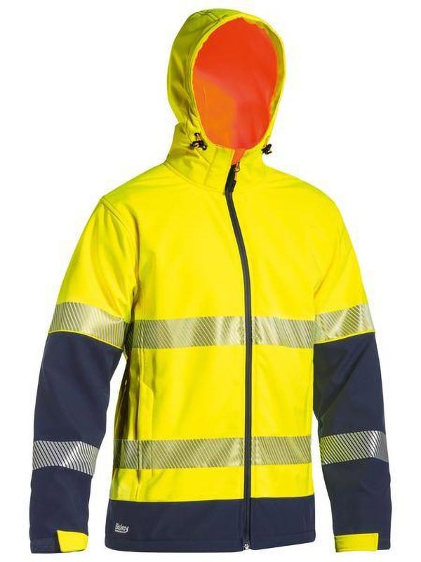 Bisley Taped Hi Vis Ripstop Bonded Fleece Jacket
