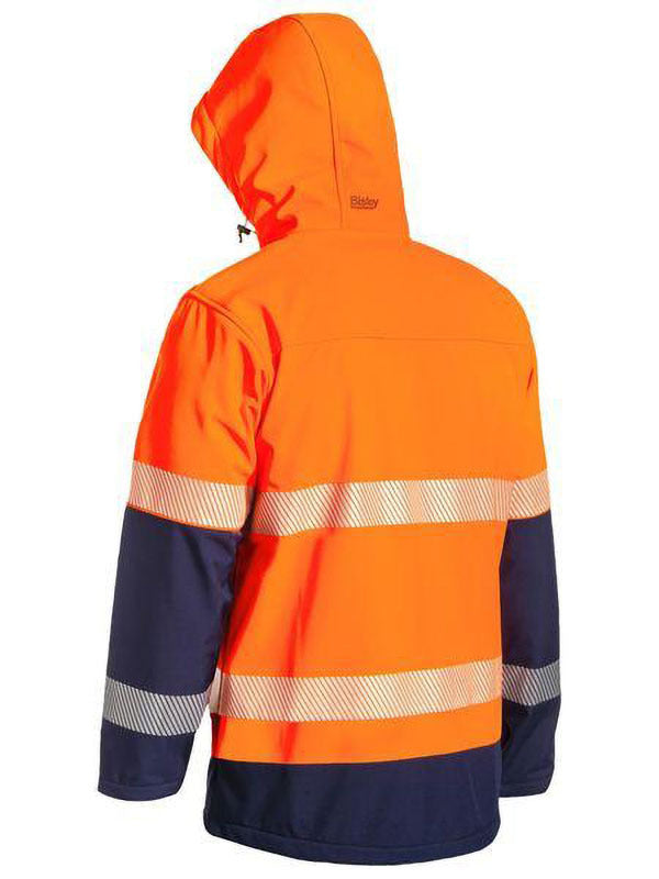 Bisley Taped Hi Vis Ripstop Bonded Fleece Jacket