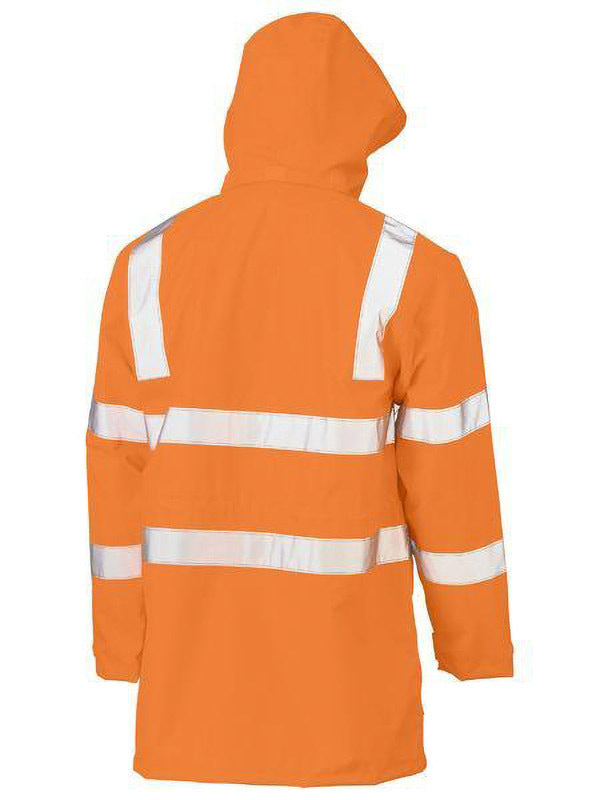 Bisley Taped Hi Vis Rail Wet Weather Jacket