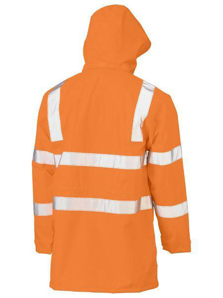 Bisley Taped Hi Vis Rail Wet Weather Jacket