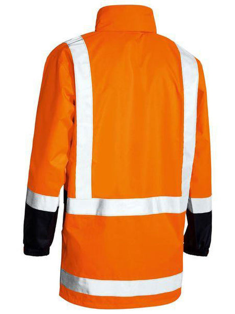 Bisley Taped Hi Vis Rain Shell Jacket