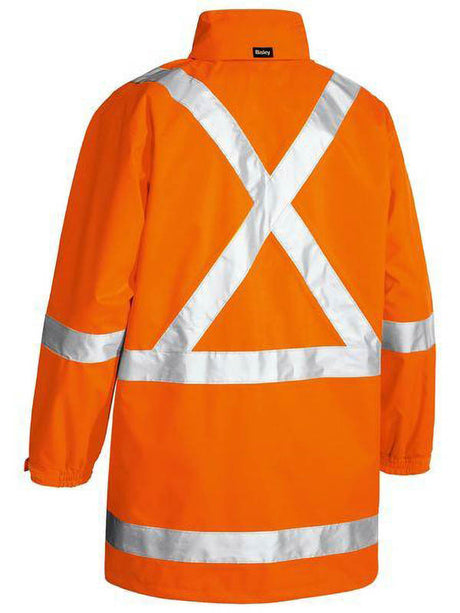 Bisley X Taped Hi Vis Rain Shell Jacket