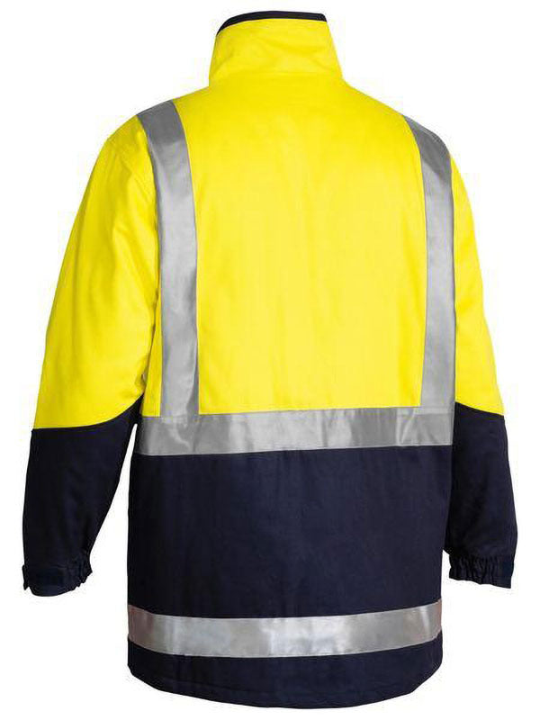 Bisley Taped Hi Vis 3 in 1 Drill Jacket