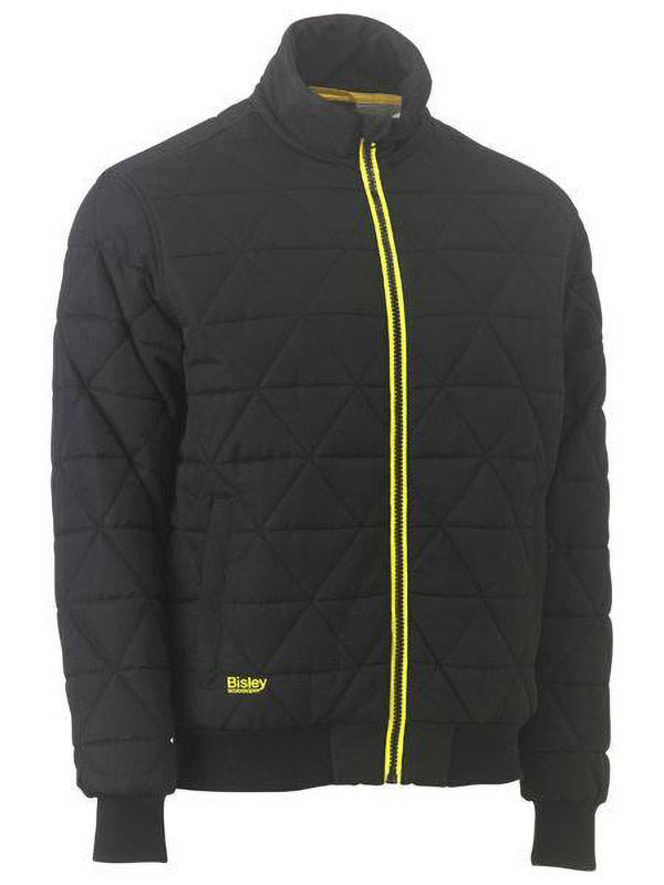 Bisley Diamond Quilted Bomber Jacket