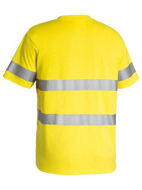 Bisley Taped Hi Vis Cotton T-Shirt